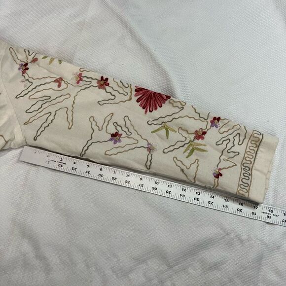 The‎ Vermont Country Store Floral Embroidered Button Up Jacket - Picture 5 of 6